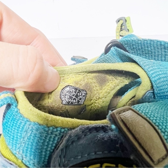 Keen Newport H2 Blue Green Sandals Size 13 Kids - Picture 5 of 5